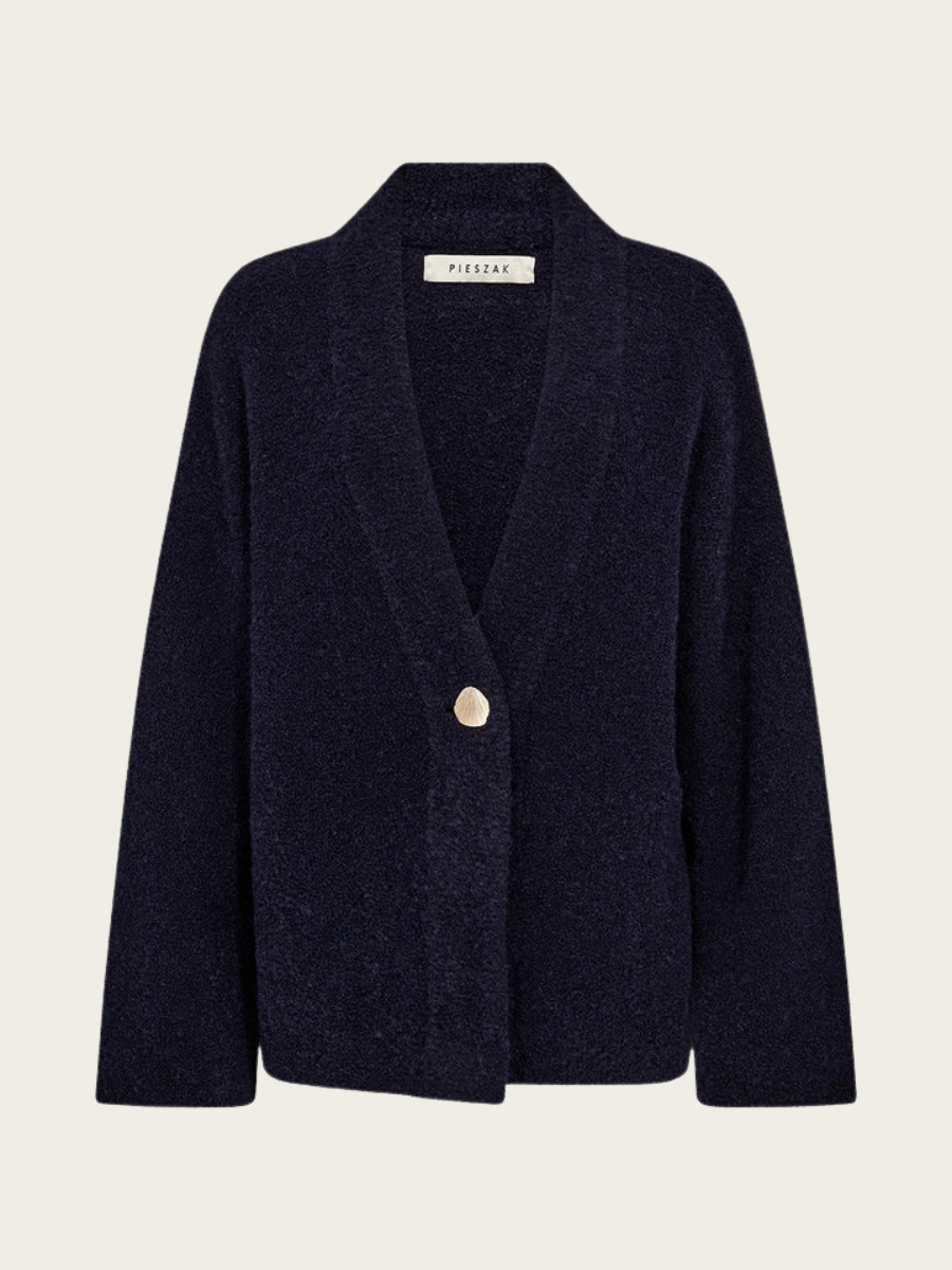 KAYLEN BUTTON CARDIGAN, MIDNIGHT NAVY