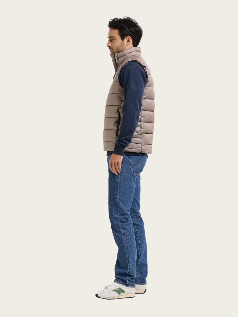 ANTON USX VEST, BROWN