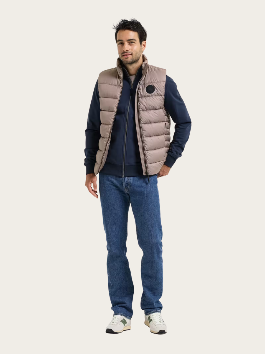 ANTON USX VEST, BROWN
