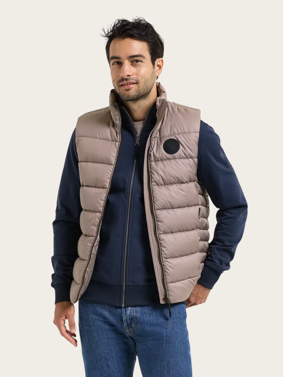 ANTON USX VEST, BROWN
