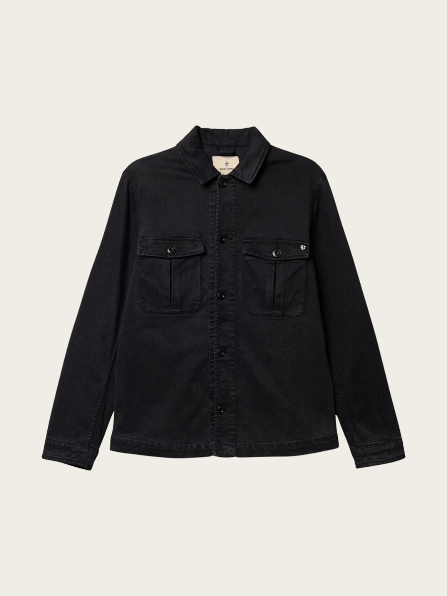 BARNABA IRO OVERSHIRT, NAVY