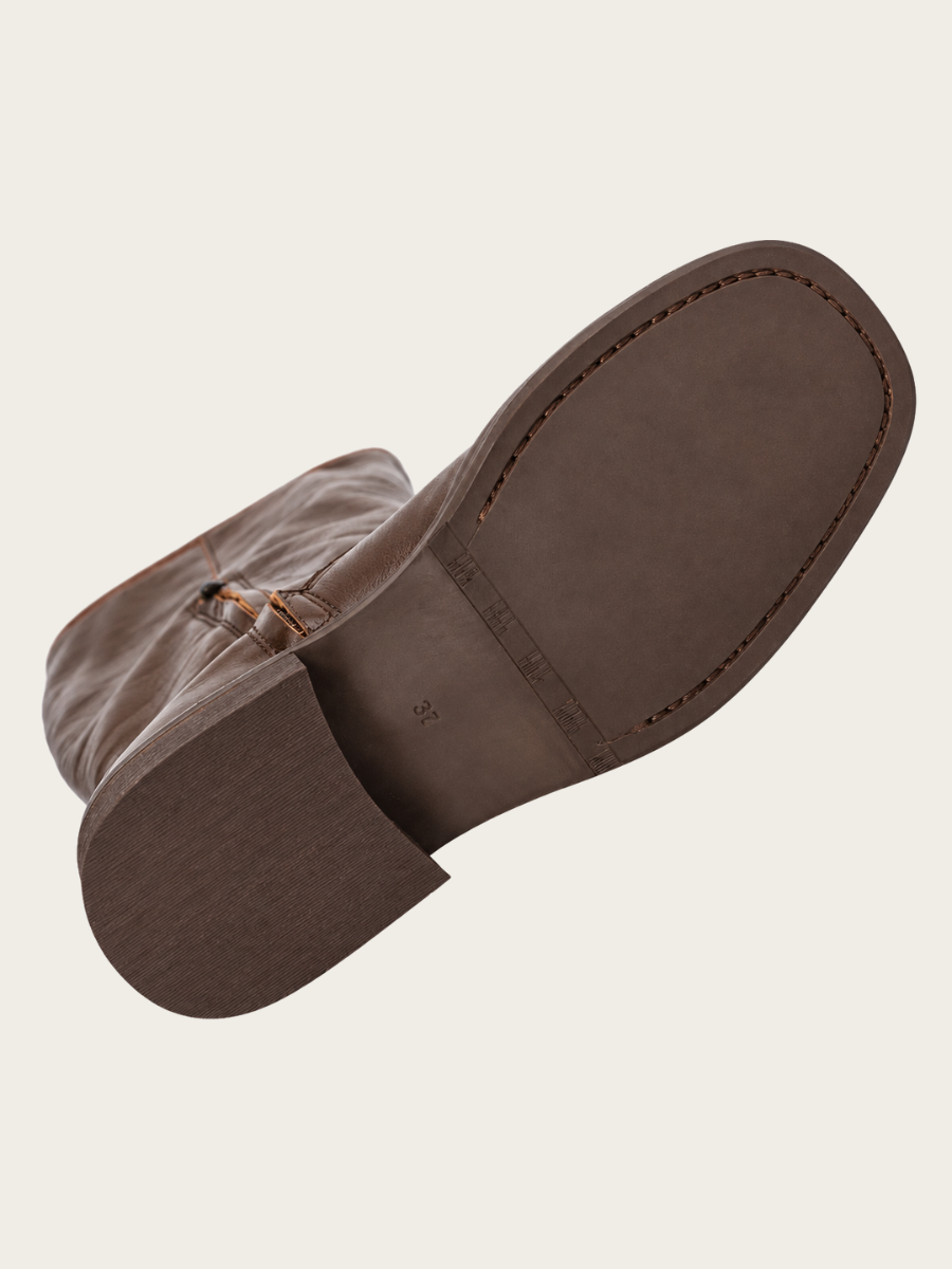 BROWN APPALOOSA CALF BOOT, BROWN