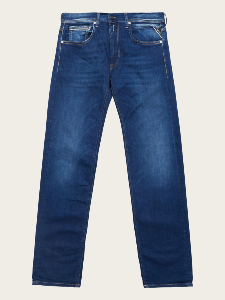 GROVER HYPERFLEX JEANS, DENIM BLUE