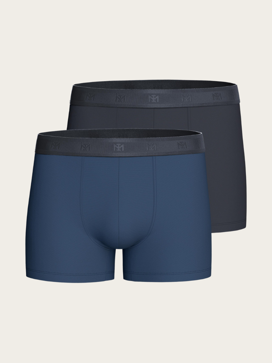 HOMEM BOXER BIPACK, DEEP BLUE