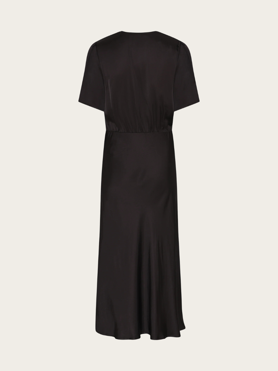 WECKIA NEEMASA DRESS, DARK BROWN