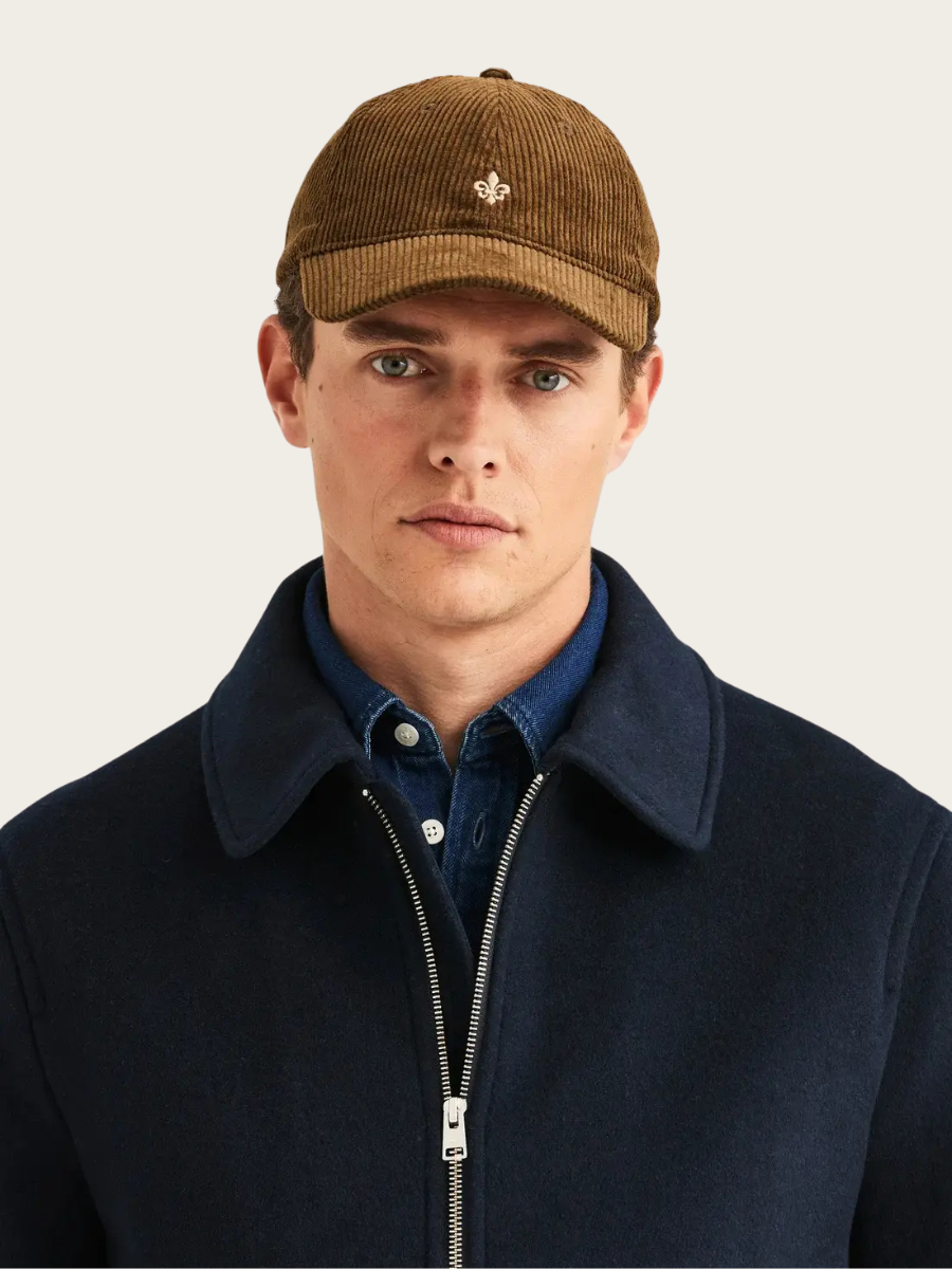 WALLACE WOOL JACKET NAVY BLUE