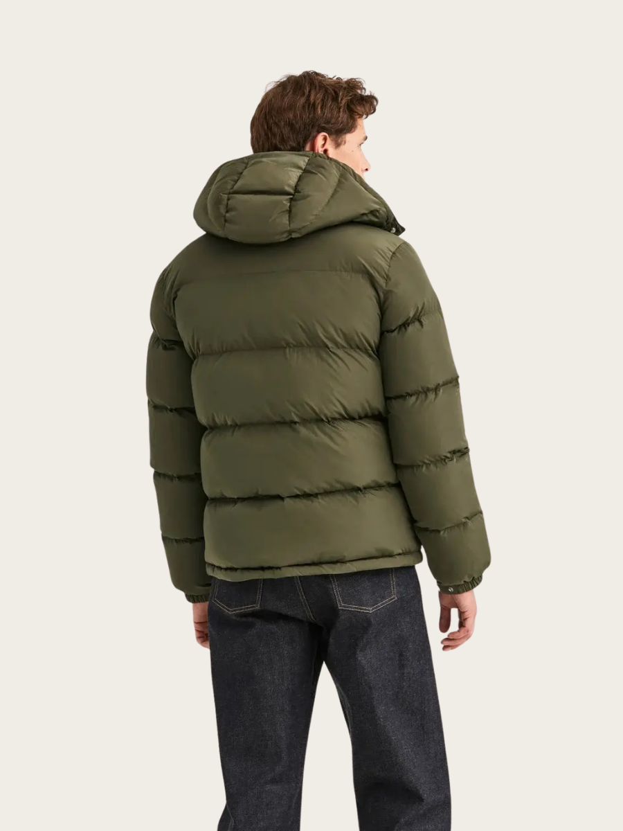 LENNOX PUFFER JACKET, OLIVE