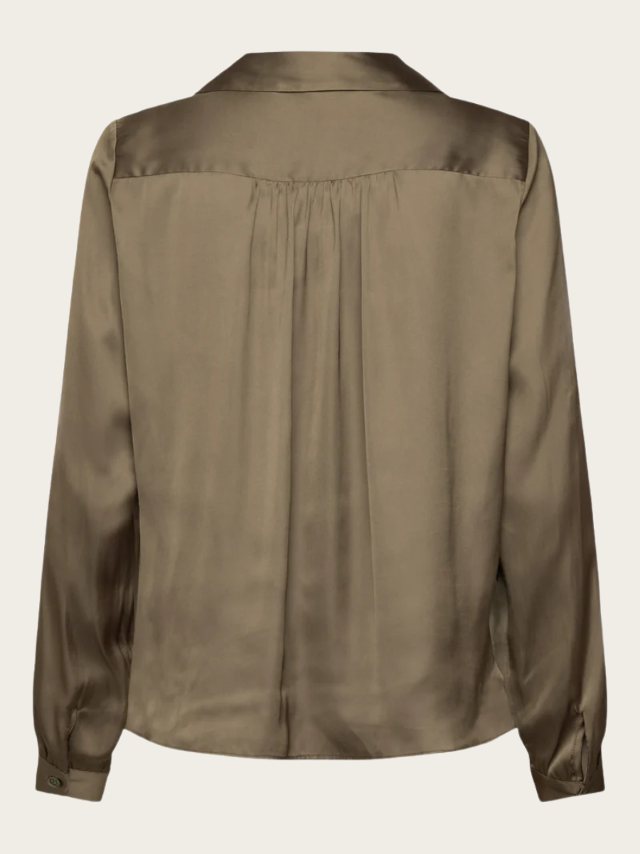 MESSINA LS SHIRT, WALNUT