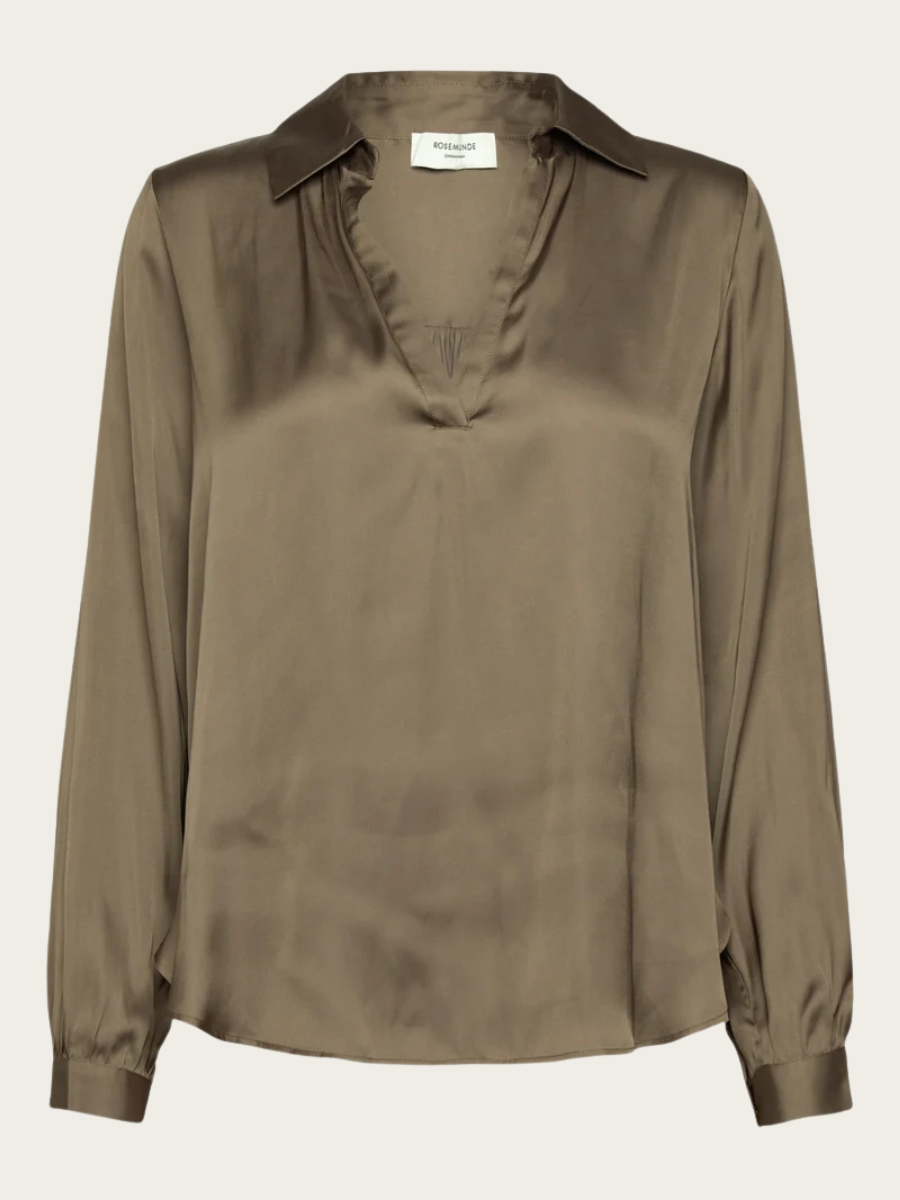 MESSINA LS SHIRT, WALNUT