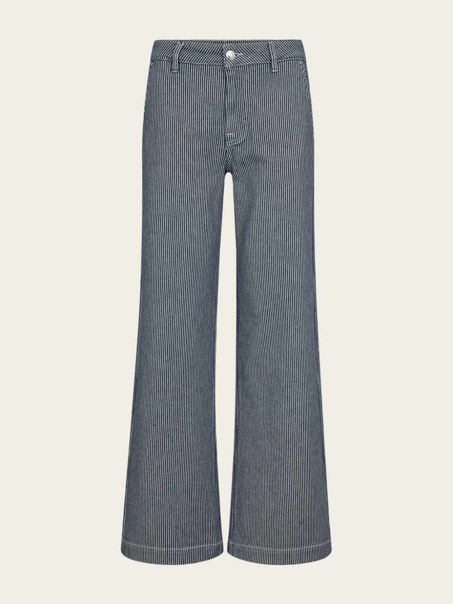 GILLY FRENCH JEANS BLUE OCEAN STRIPE, BLUE STRIPED