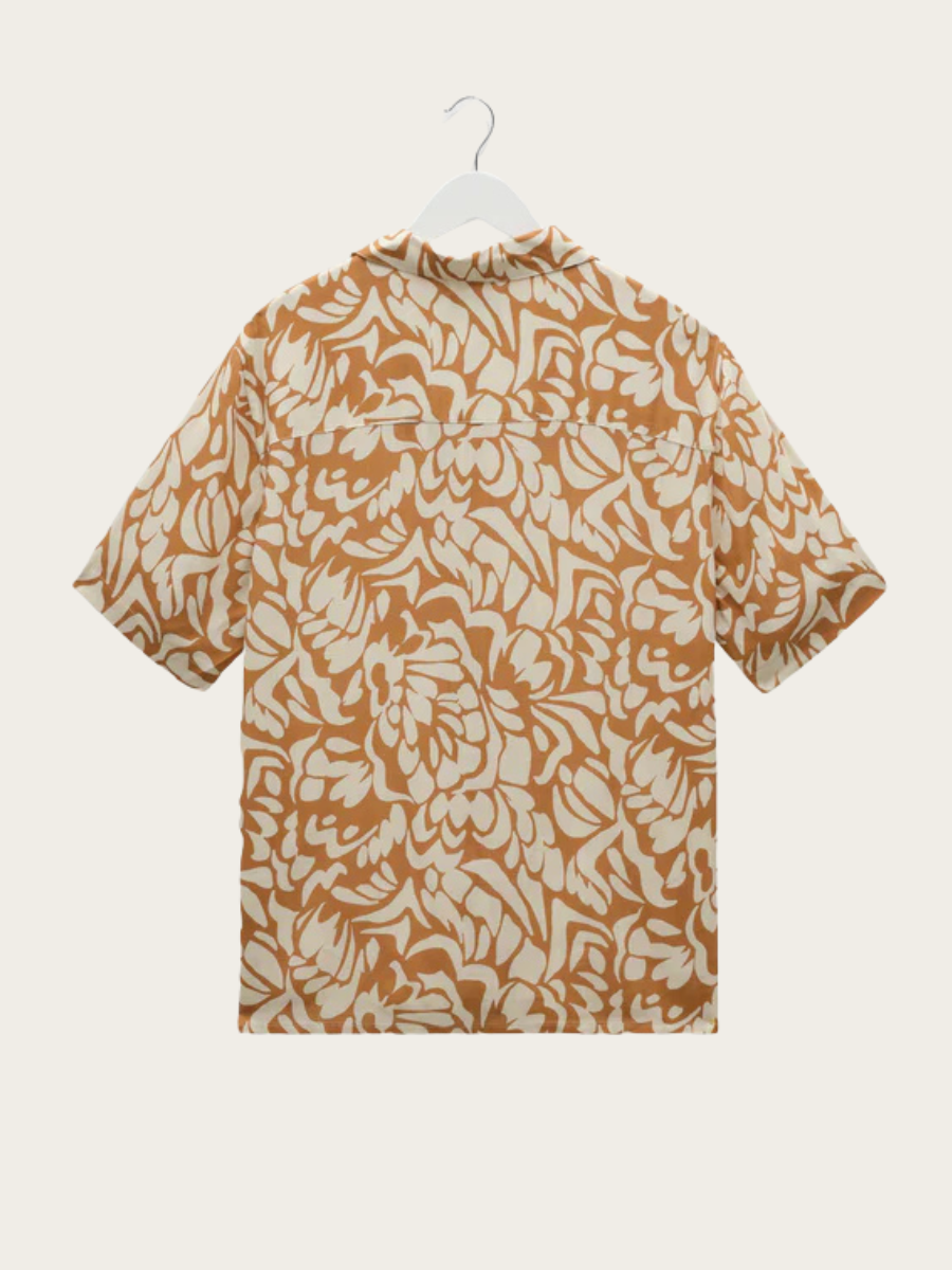 DIDCOT SS SHIRT, TAN/BEIGE