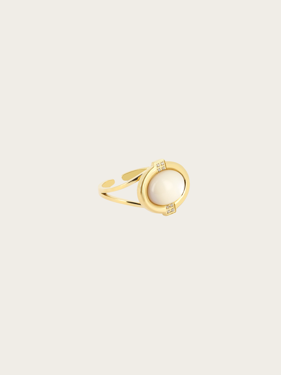 ARION RING, GOLDPLATED