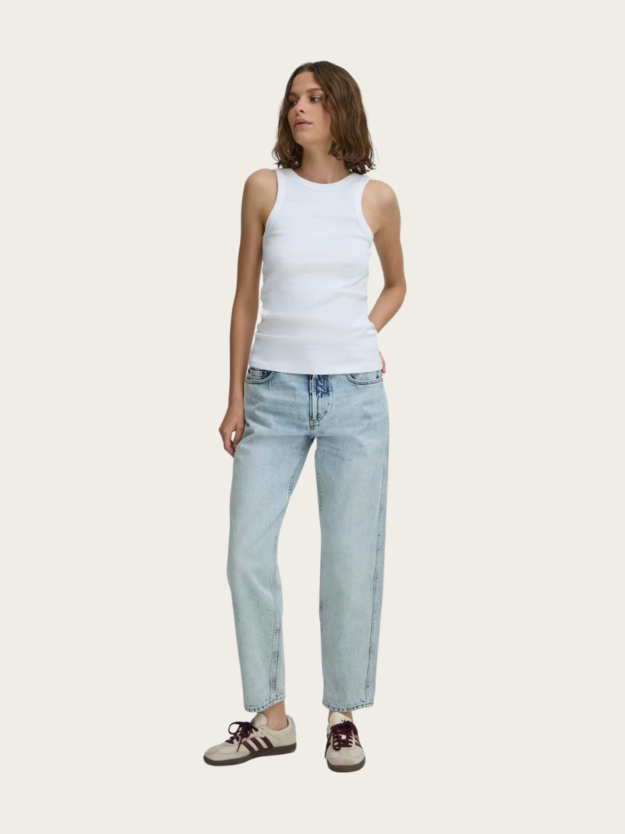 Ikke rigtig farve skrift BAALTOBELLI TANKTOP, BLANC DE BLANC