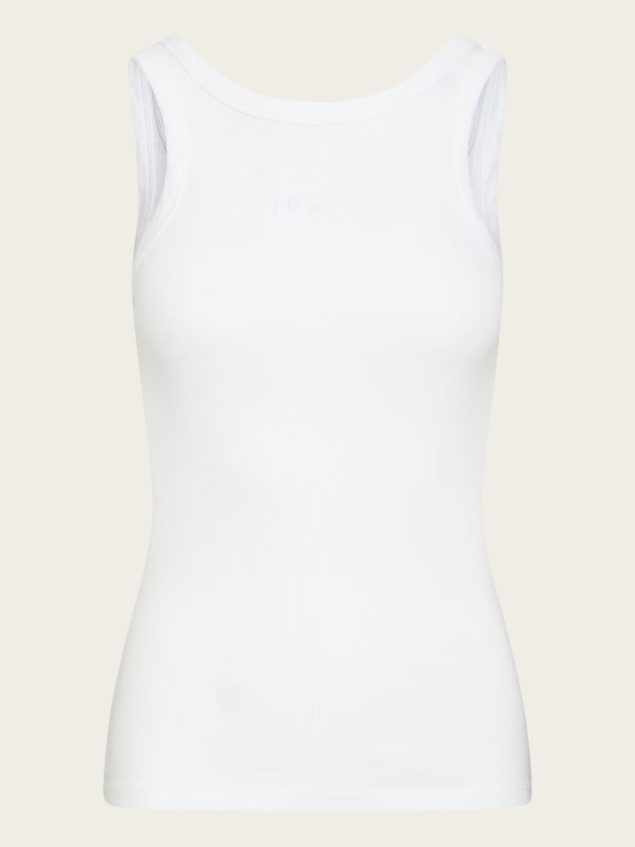 Ikke rigtig farve skrift BAALTOBELLI TANKTOP, BLANC DE BLANC