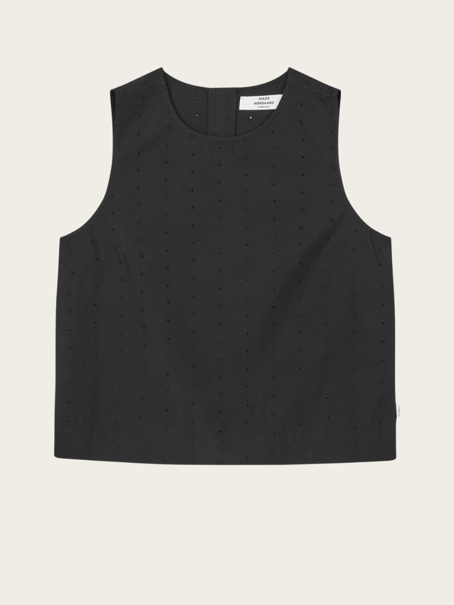 BRODA TABY TOP, BLACK