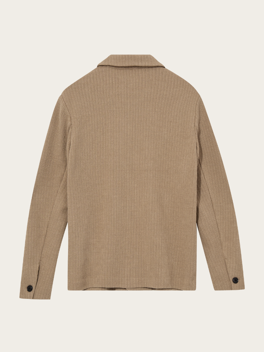 AUSTIN KNIT OVERSHIRT, DUNE