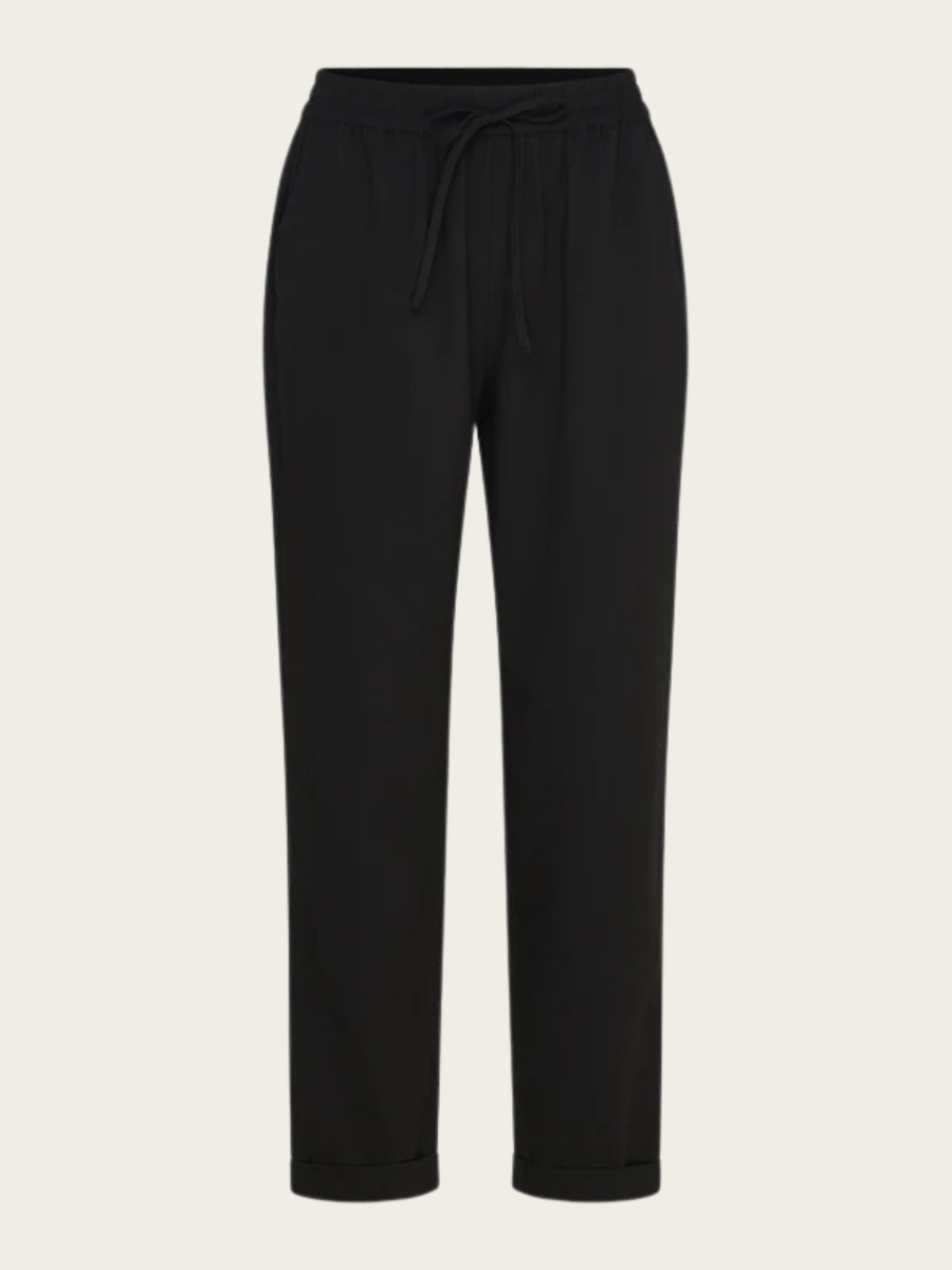 TALIA MW TROUSERS, BLACK