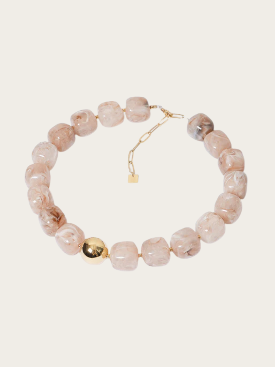 OEDIPE NECKLACE, PINK