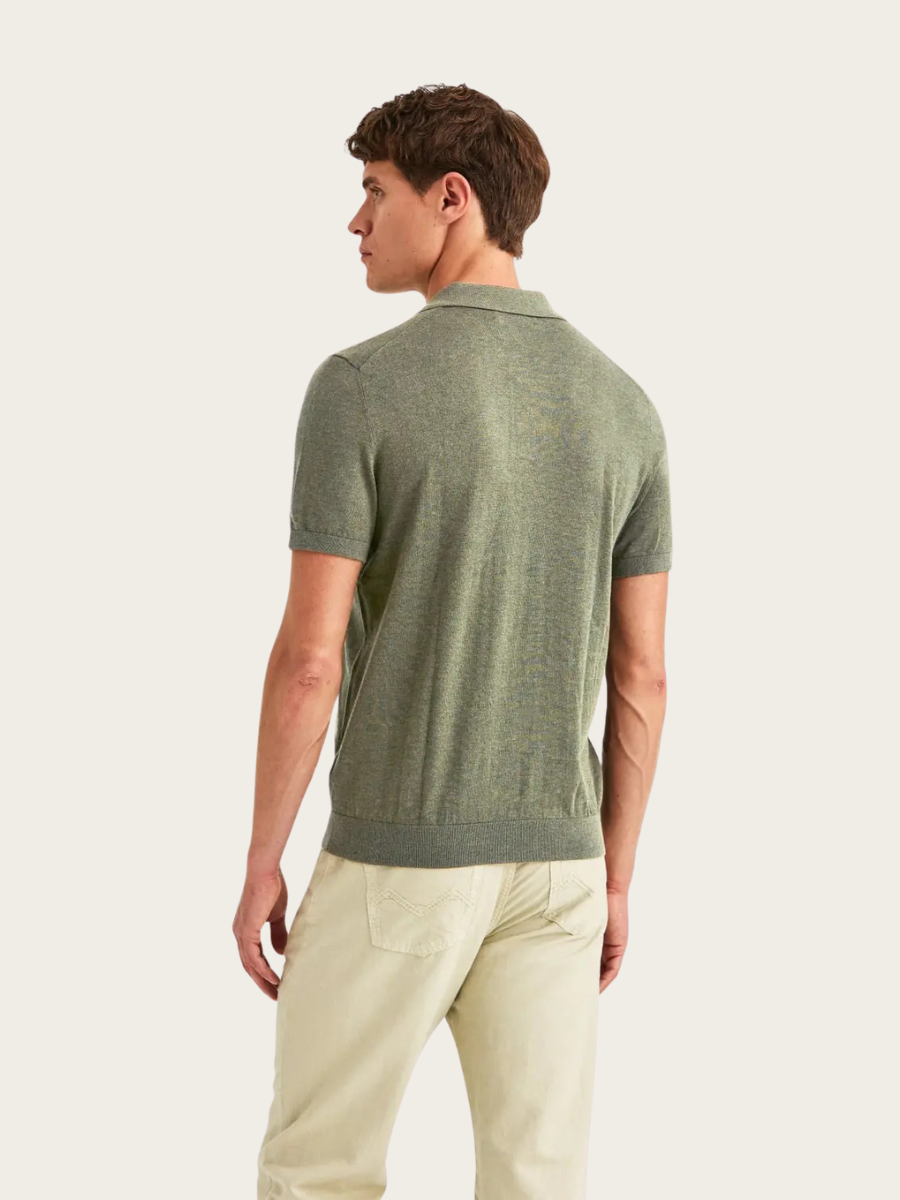 RILEY SS POLO, OLIVE