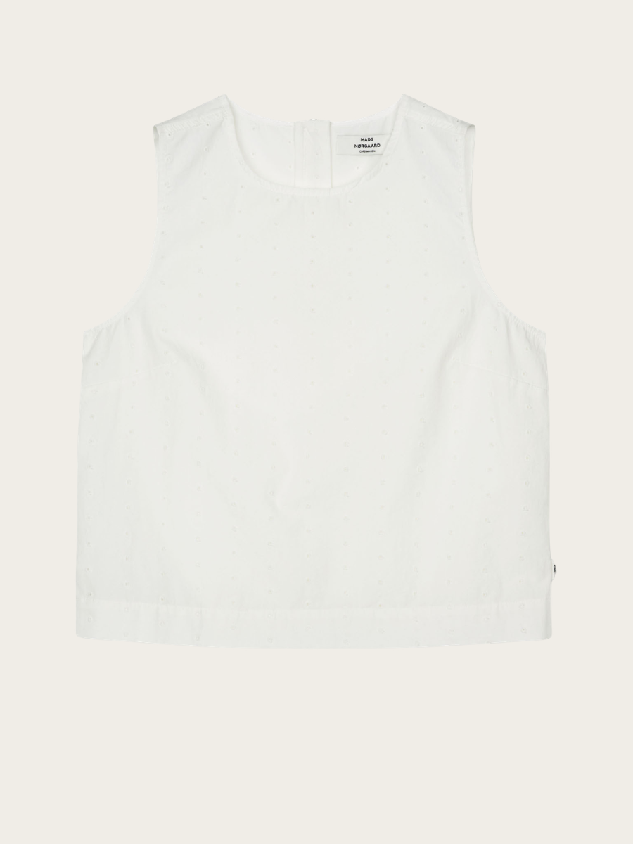 BRODA TABY TOP, SNOW WHITE
