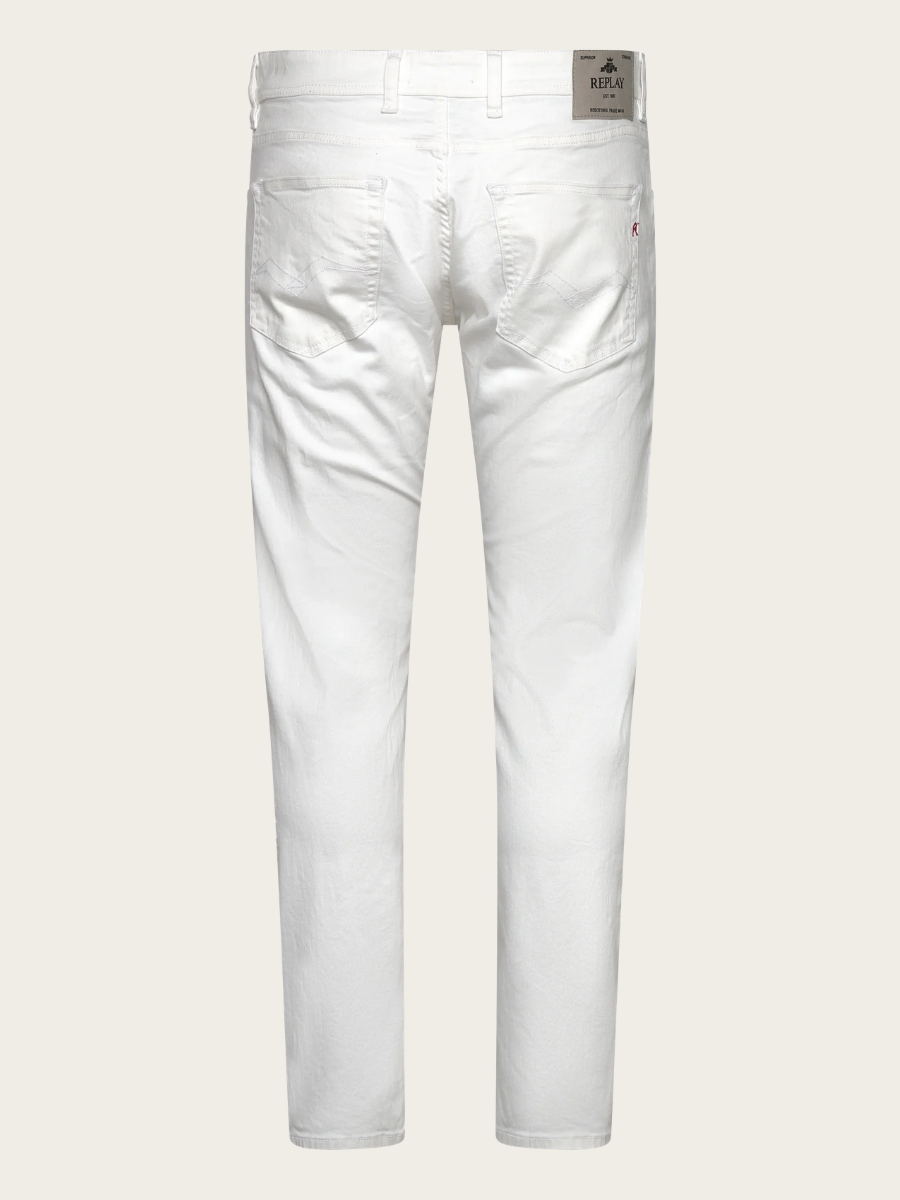 GROVER STRAIGHT FIT JEANS, WHITE