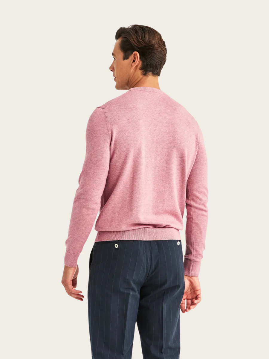 RILEY ONECK KNIT, PINK