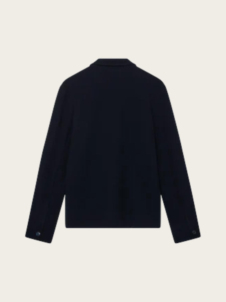 AUSTIN KNIT OVERSHIRT, NAVY