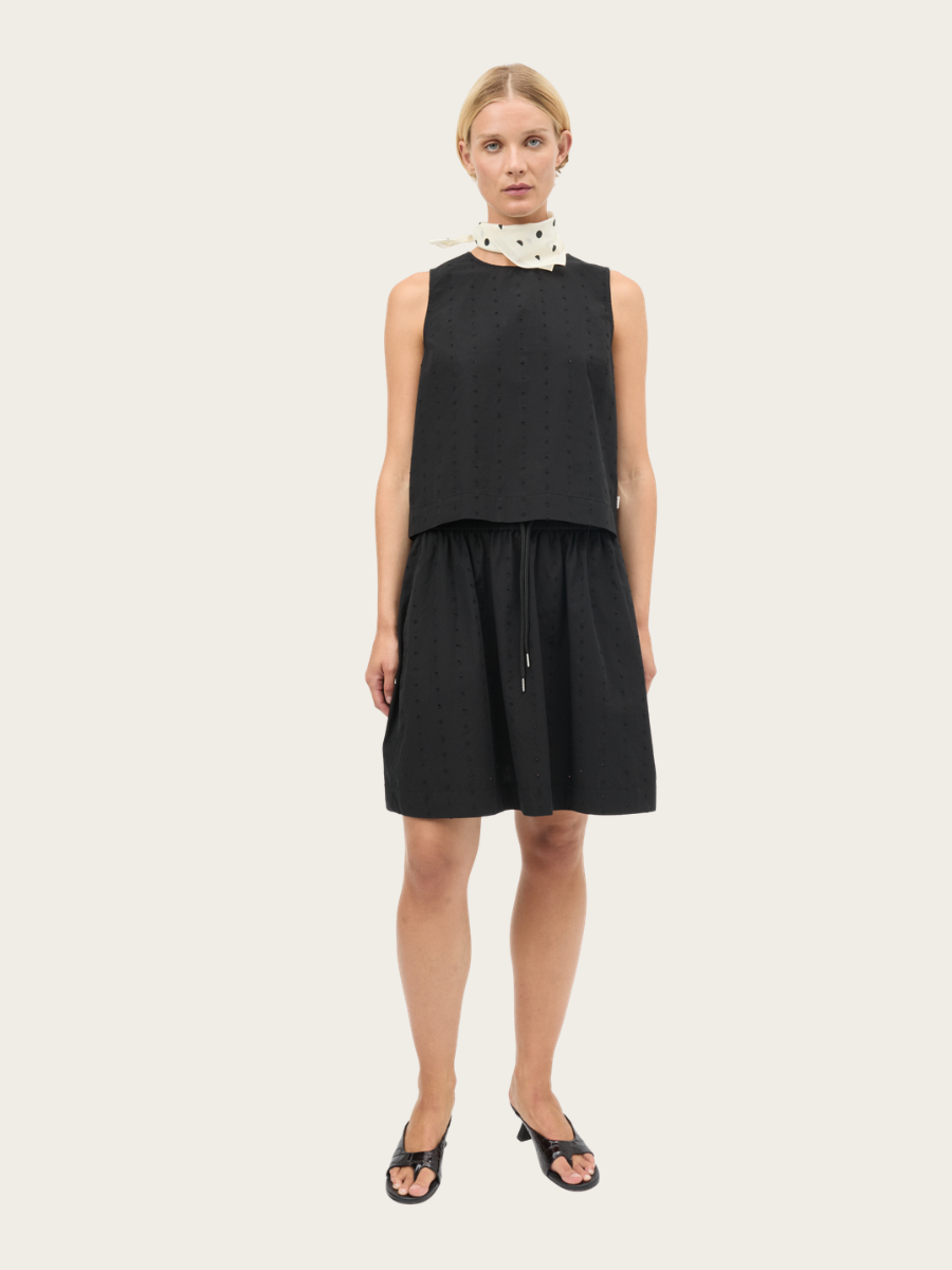BRODA ZOEY SKIRT, BLACK