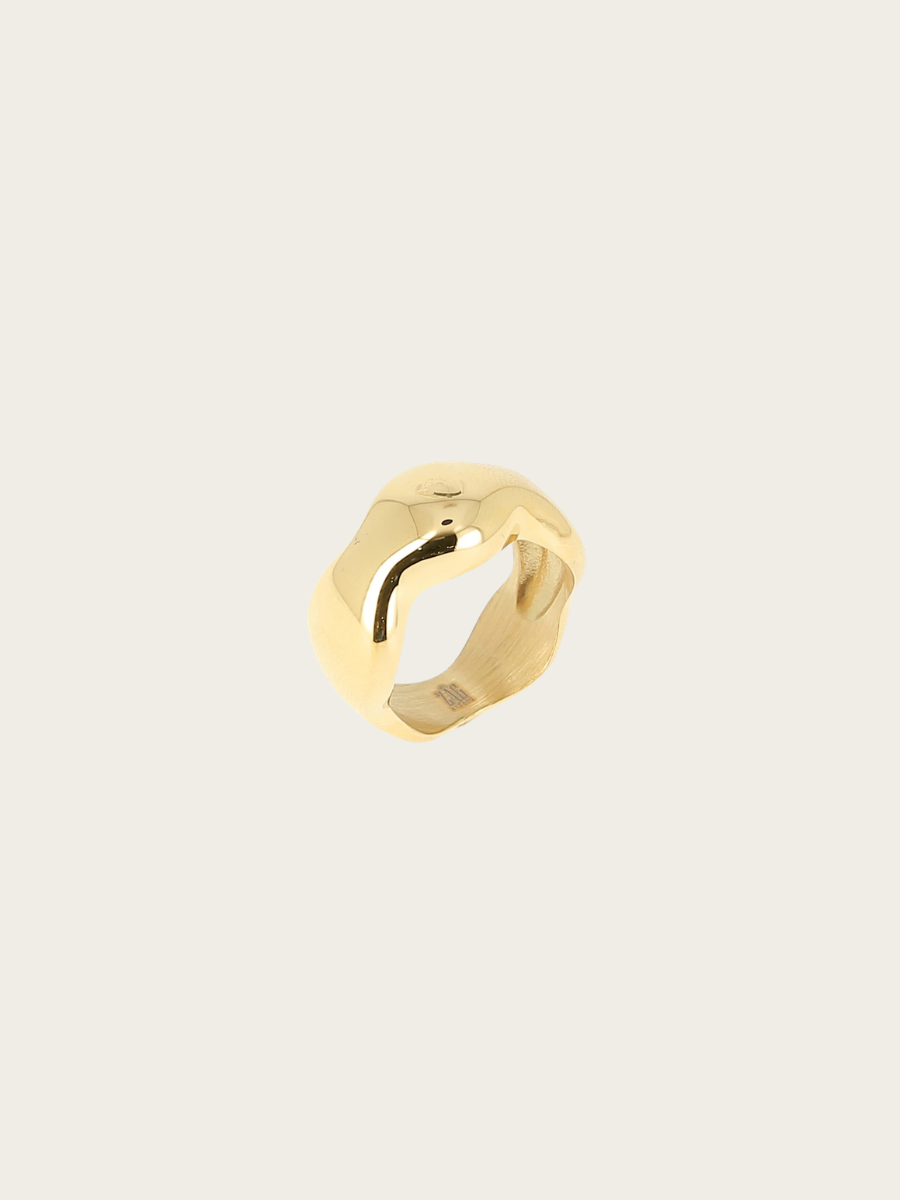 ORSAY RING, GOLDPLATED