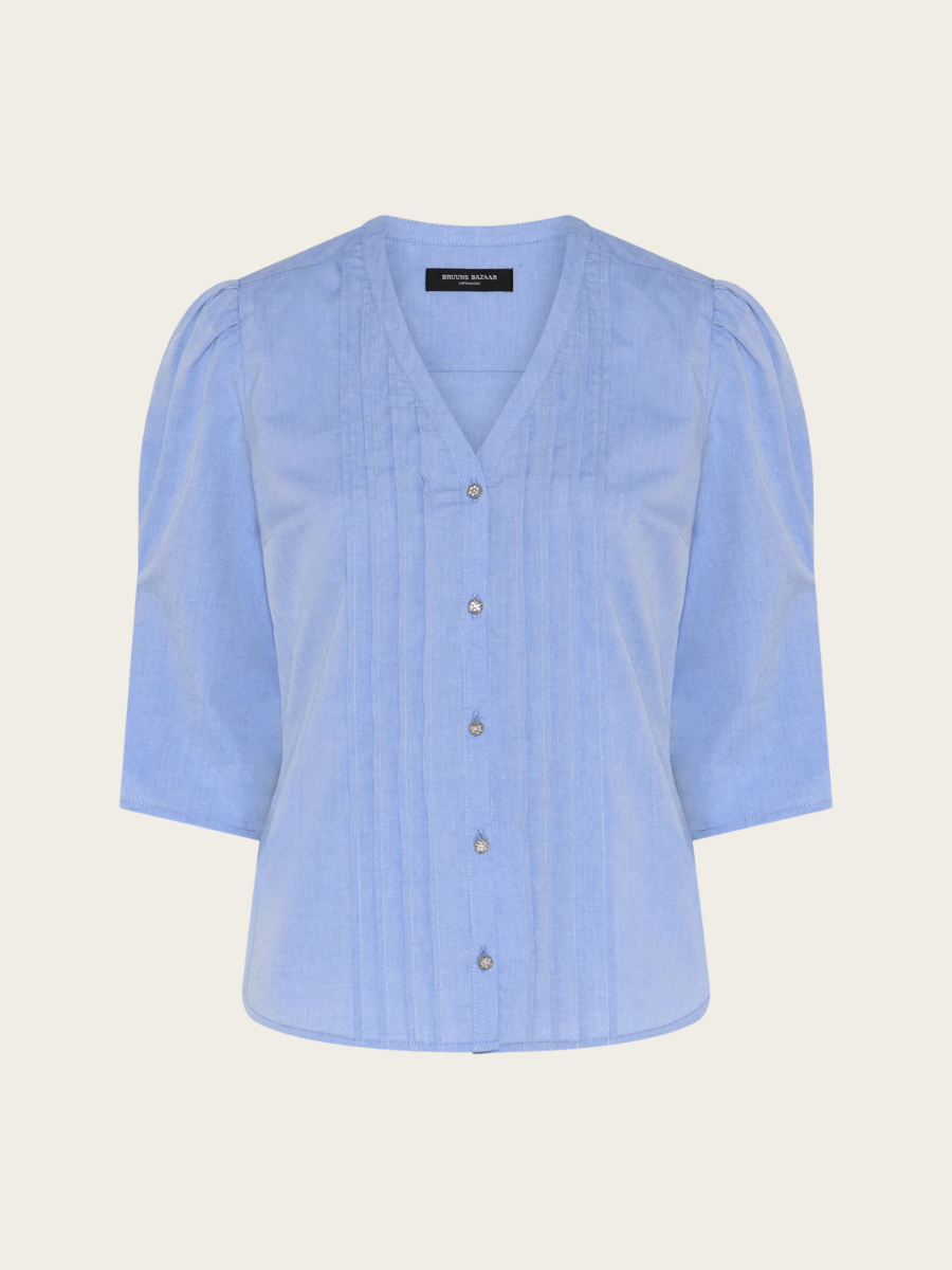 CHELYO VENCAI SHIRT, LIGHT BLUE