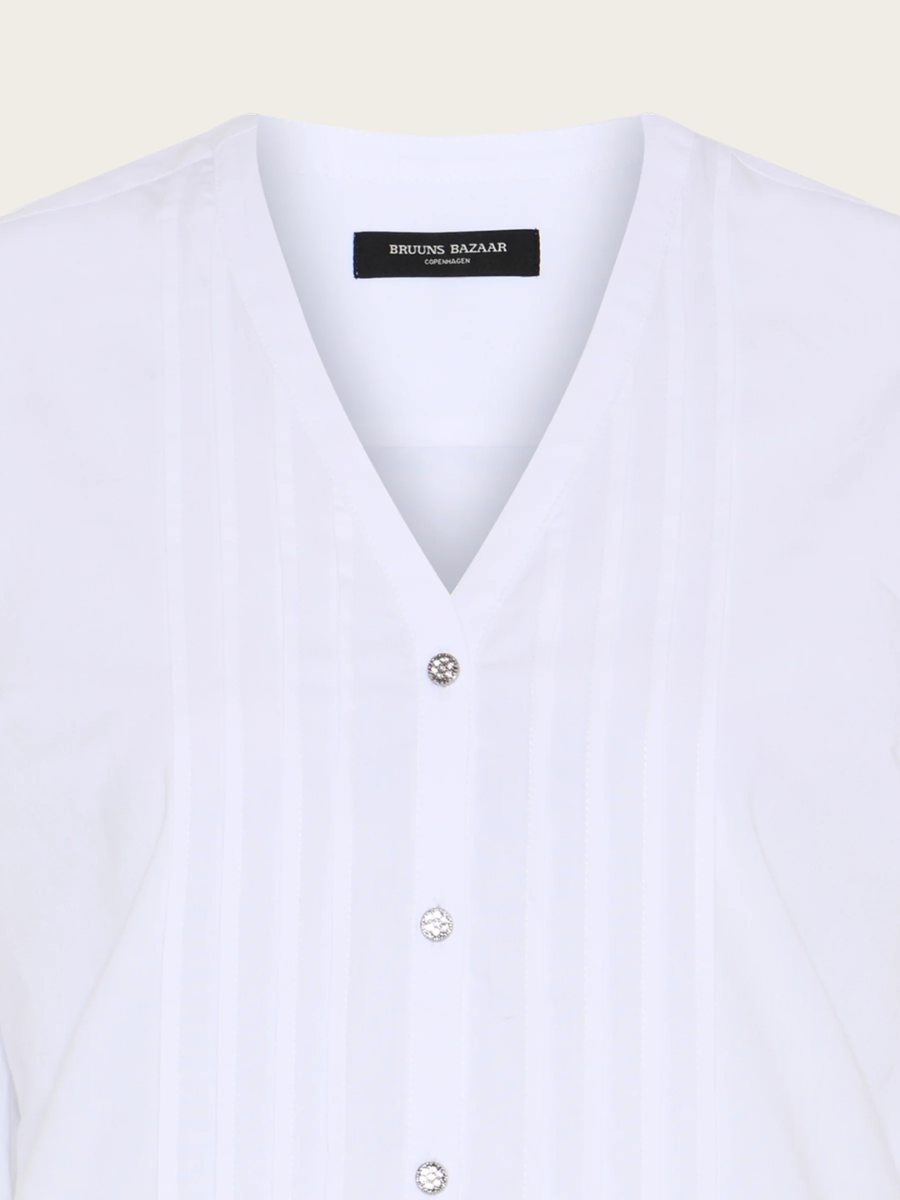 CHELYO VENCAI SHIRT, WHITE