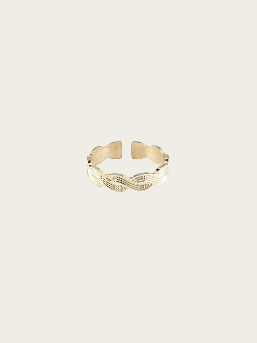 KHEOPS RING, GOLDPLATED