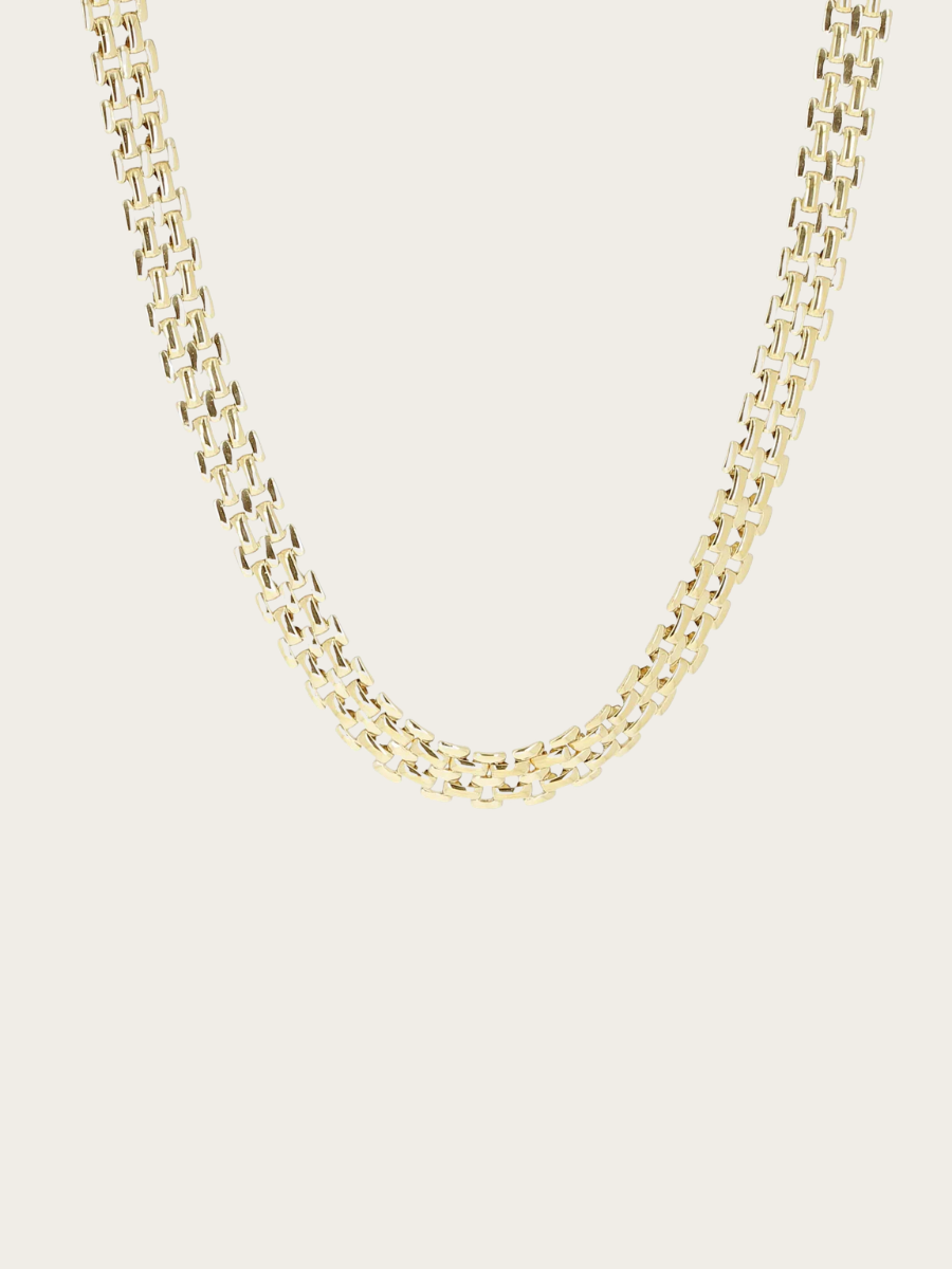 VERBENA HALSKÆDE, GOLDPLATED
