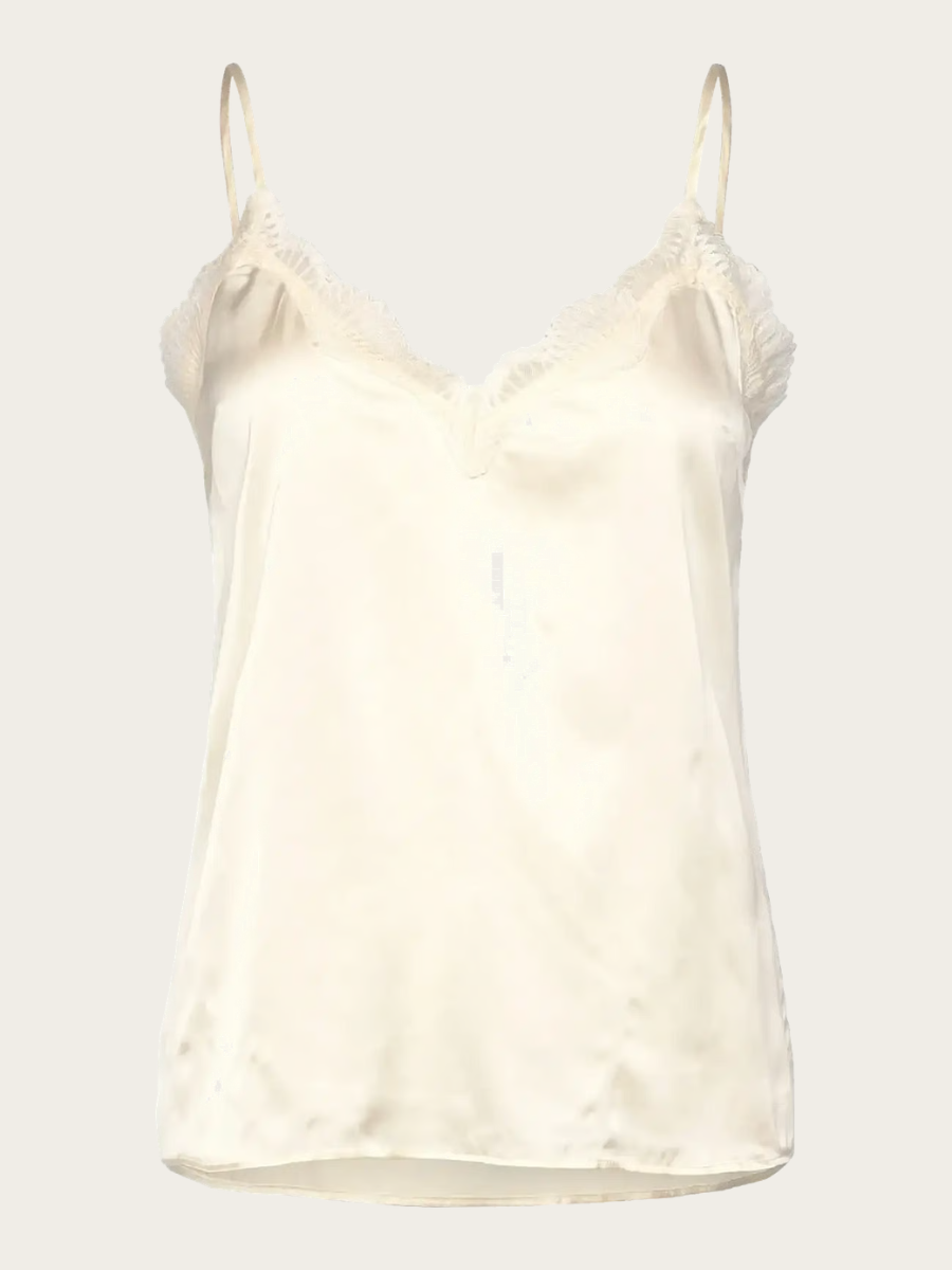 PENELOPE SILK BLEND SL CAMISOLE, IVORY