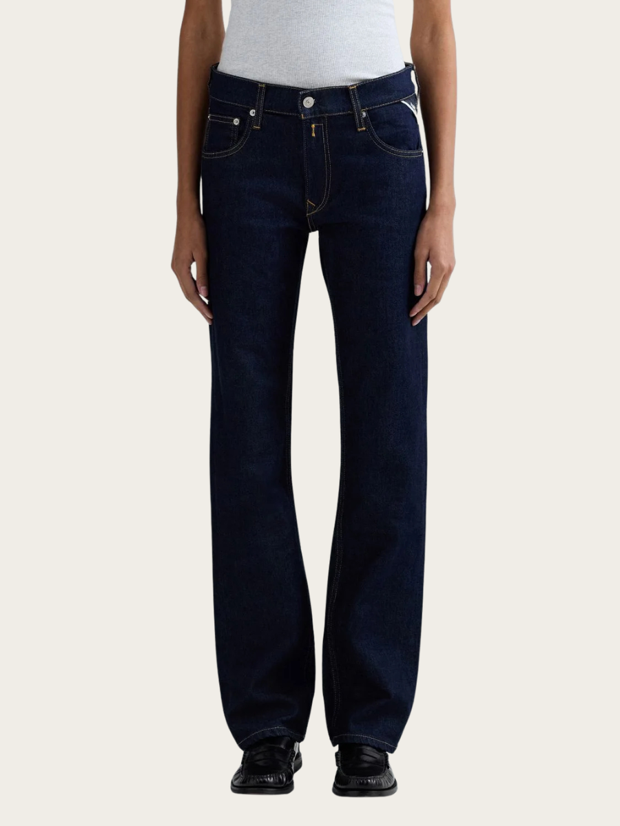 AKEME STRAIGHT FIT JEANS, DARK BLUE