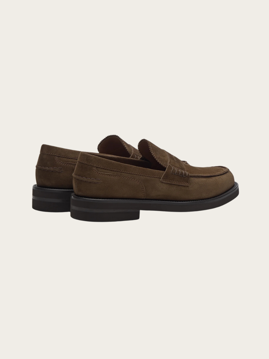 DAYTONA SUEDE LOAFER, BUCKSTER MOKA
