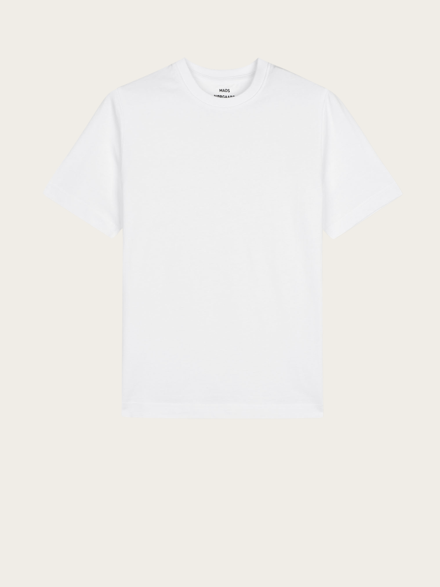 COTTON JERSEY JESS TEE, WHITE