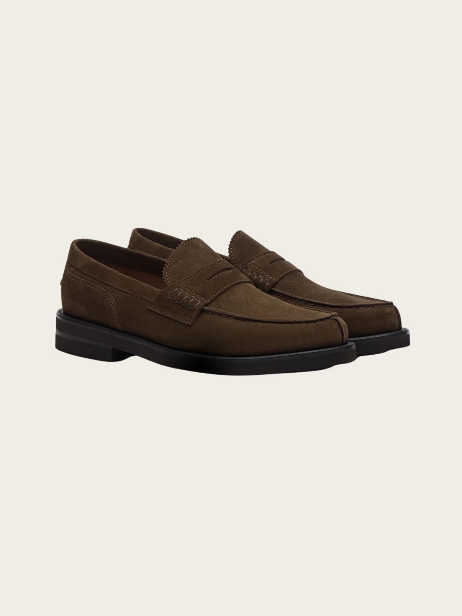 DAYTONA SUEDE LOAFER, BUCKSTER MOKA