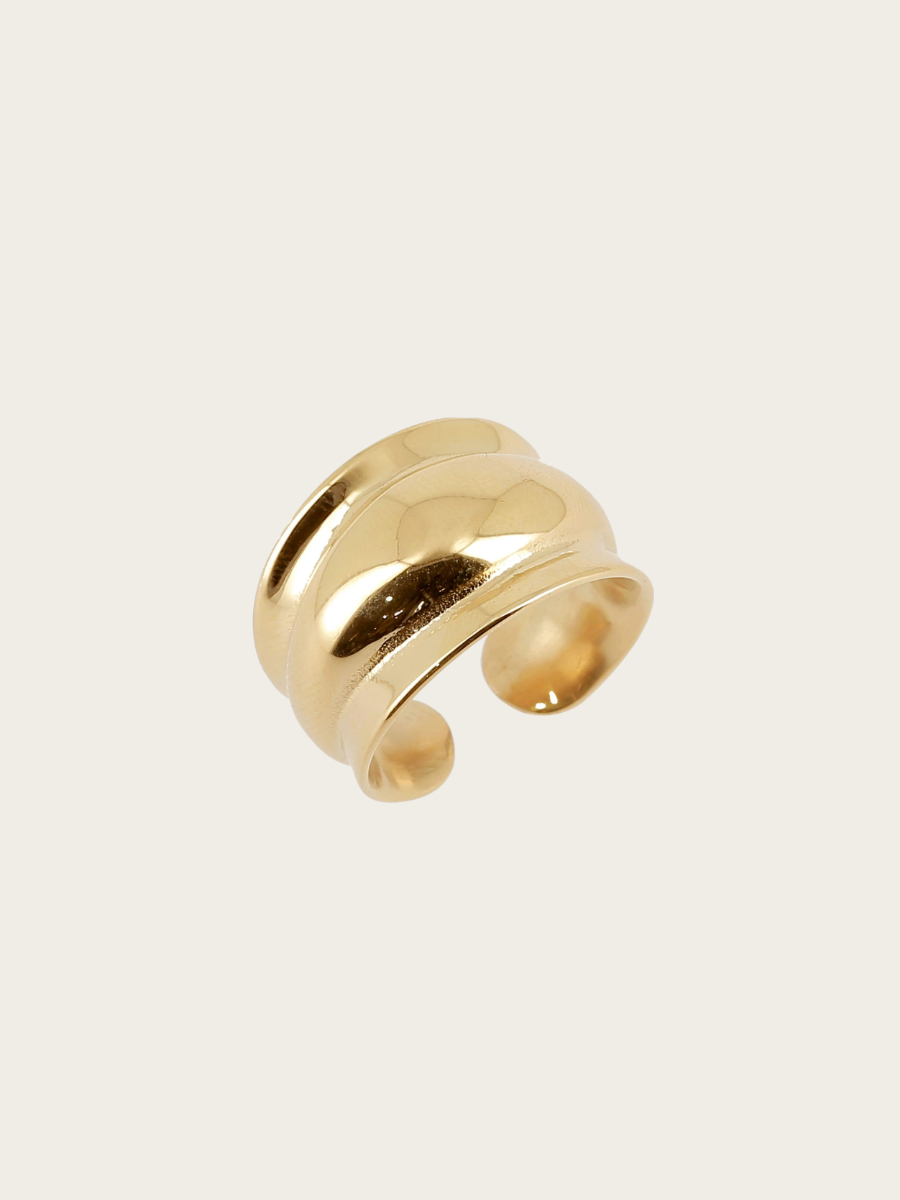 MELISSA RING, GOLDPLATED