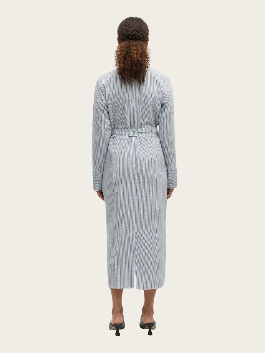 SOFT CREASE ODA DRESS, SKYCAPTAIN/BRIGHT COBALT