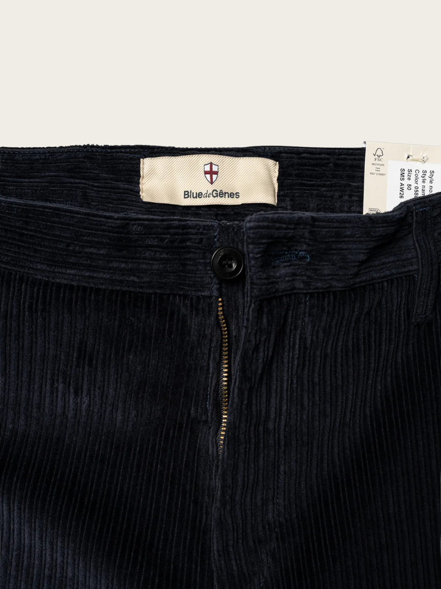 PALCO CORD CHINOS, NAVY