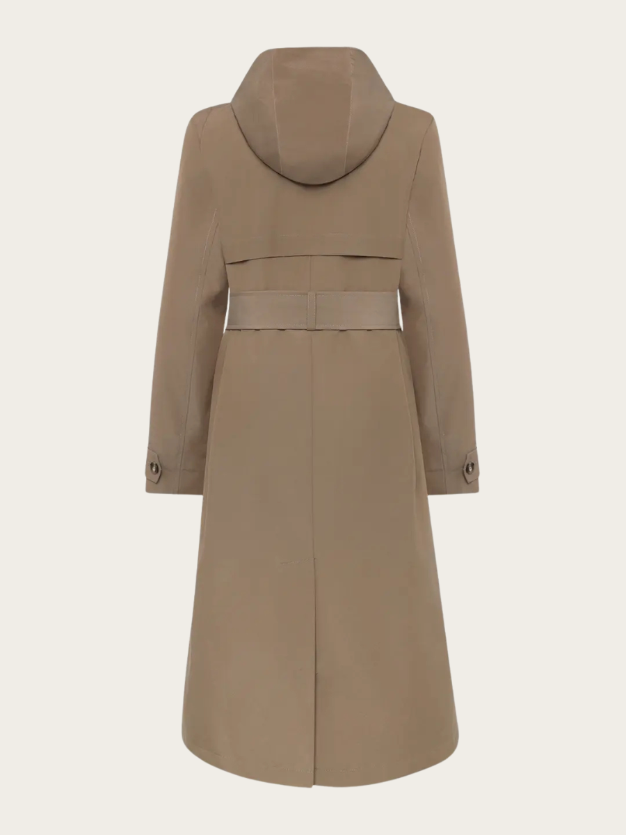 NOVIE COAT, TAUPE