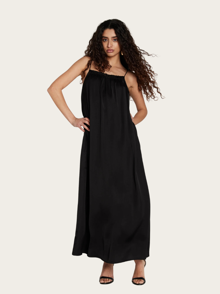 KORTHALSIA TORA DRESS, BLACK