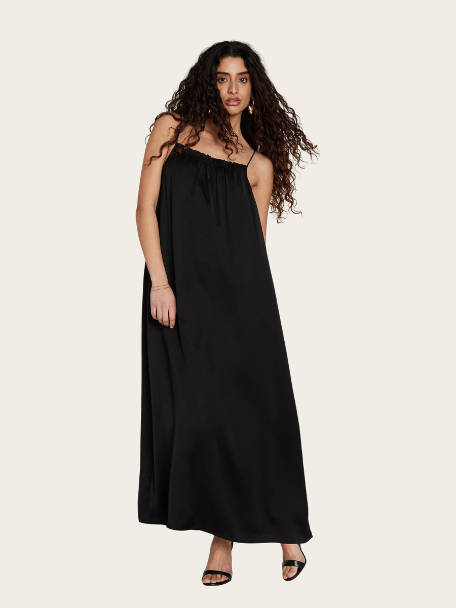 KORTHALSIA TORA DRESS, BLACK