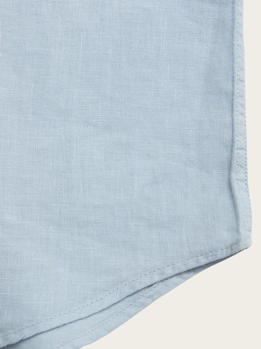 ENRIC HOPE L/S SHIRT, BLUE FOG