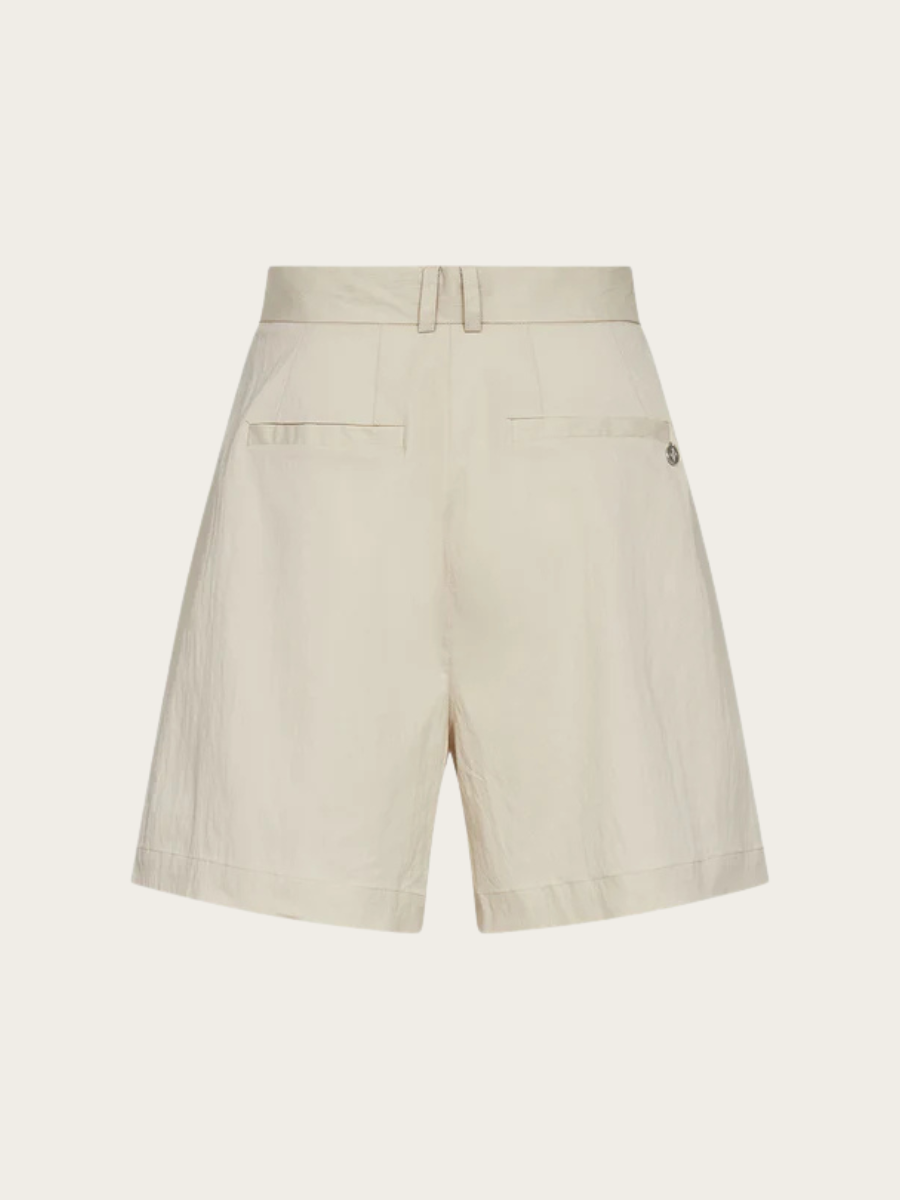 ALLIE FRENCH SHORTS, OYSTER WHITE