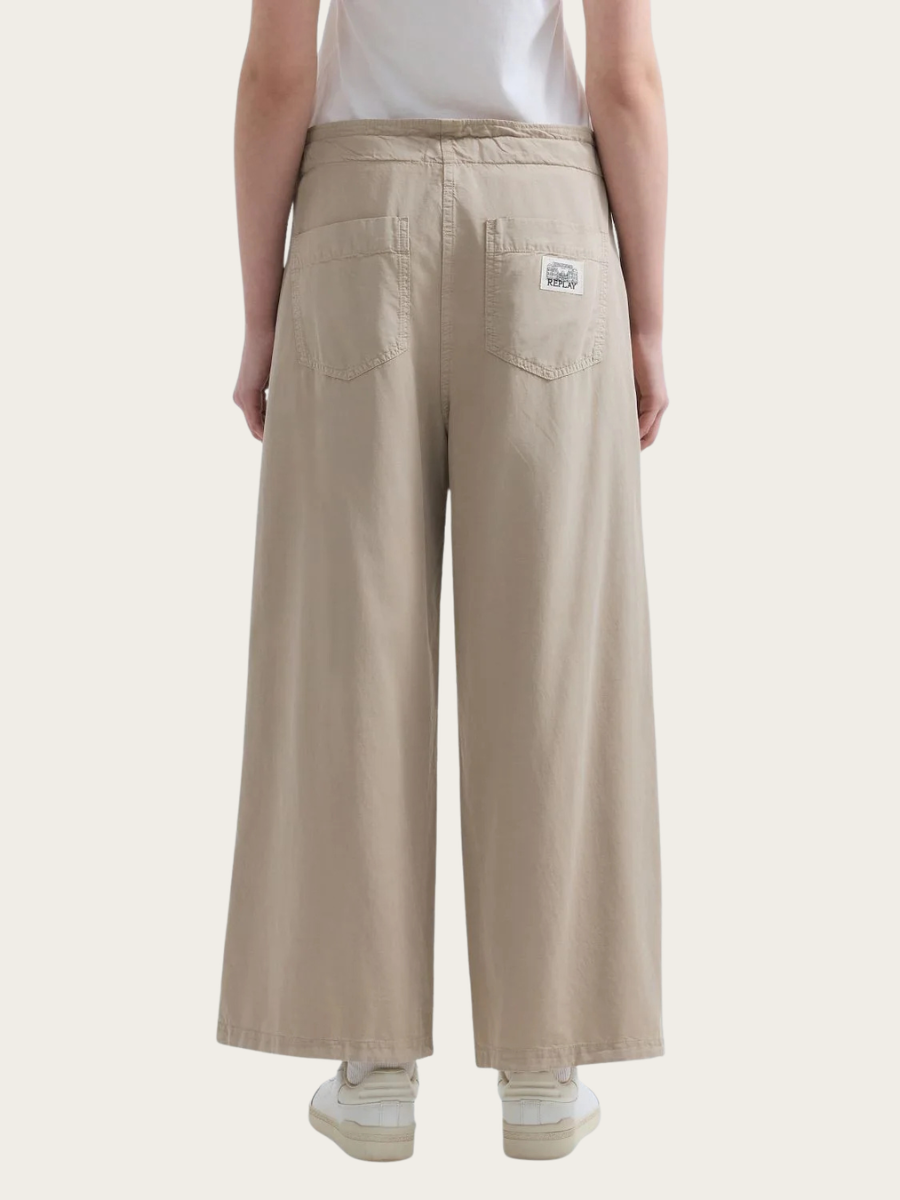 WIDE LEG HYPERFLEX PANTS, CRETE