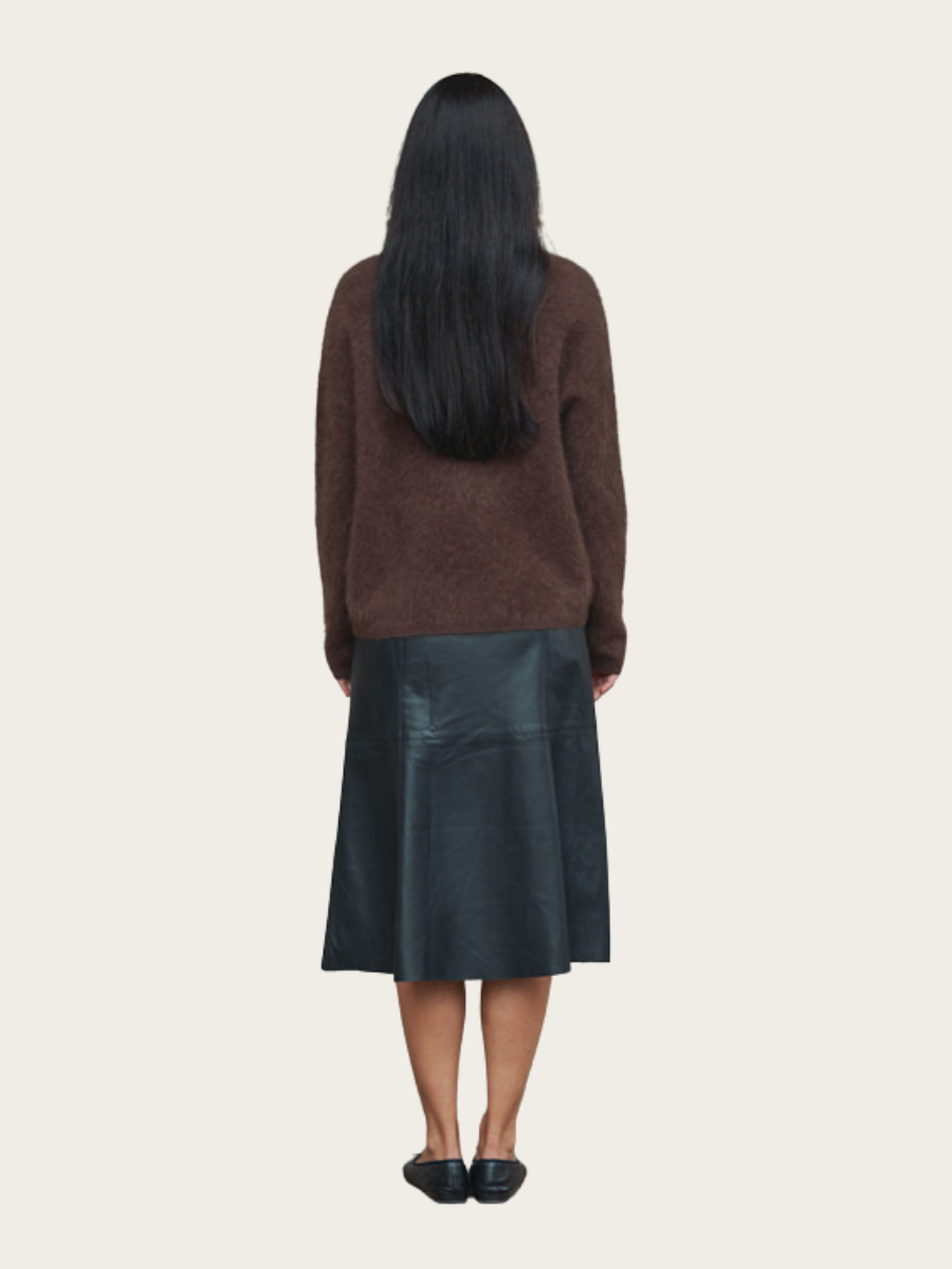 TORY BLOUSE, TEDDY BRUSHED
