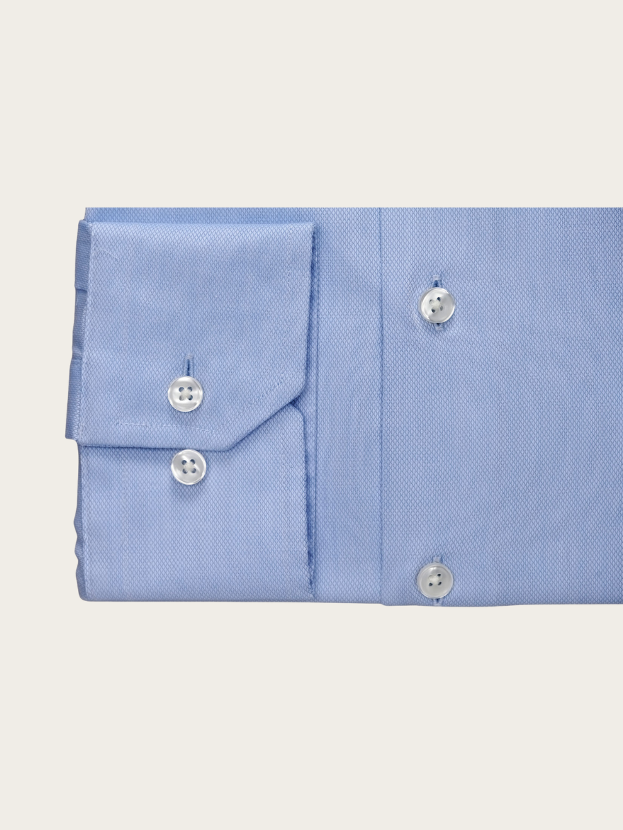 DEN LYSEBLÅ SKJORTE MED STRUKTUR, LIGHT BLUE