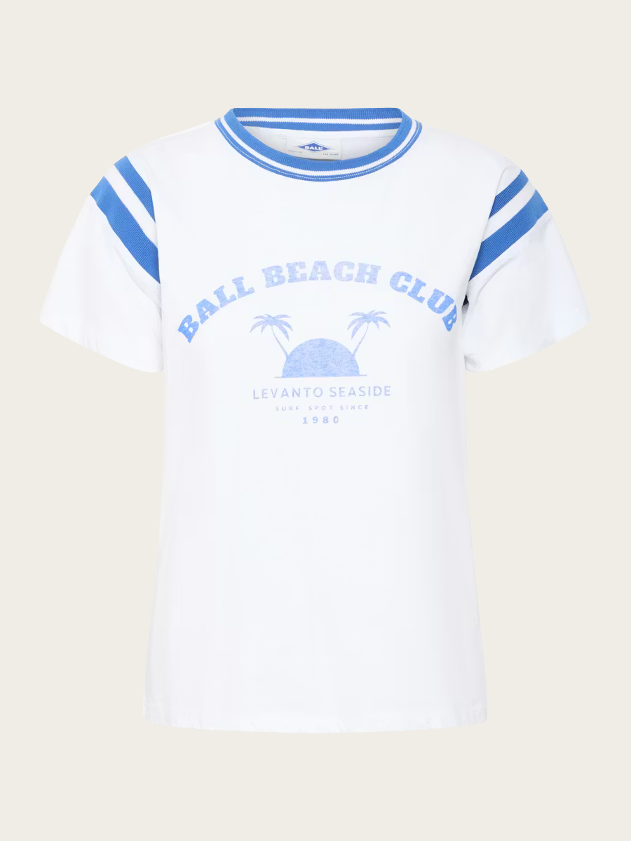 BAREBECCA T-SHIRT, BLANC DE BLANC